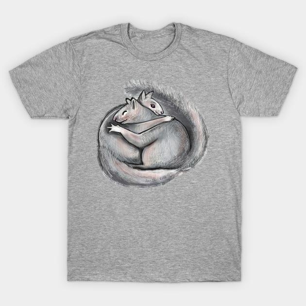 Squirrel Hug T-Shirt by Surly